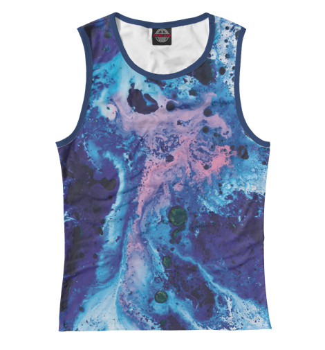 

Майки Print Bar, Белый, Вода