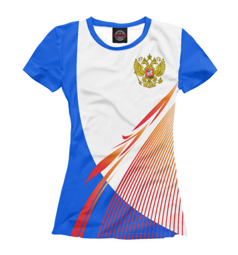 

Футболки Print Bar, Белый, Символика РФ