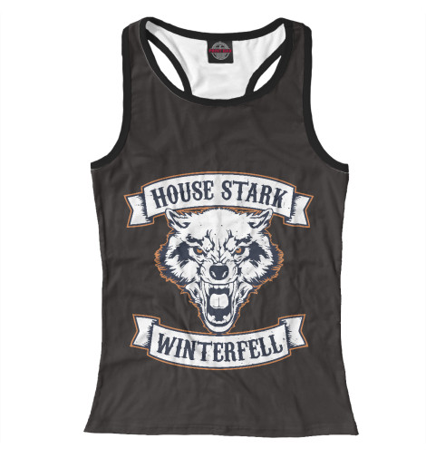 

Майки борцовки Print Bar, Белый, House Stark Winterfell