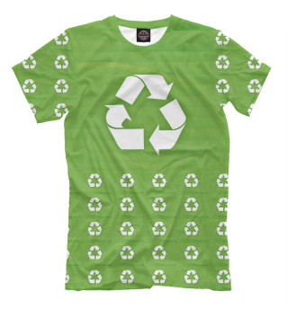 Мужская футболка Костюм эколога