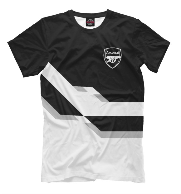Футболка для мальчиков с изображением FC Arsenal цвета Черный