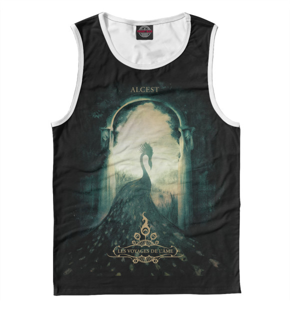 Майка для мальчика с изображением Alcest цвета Белый