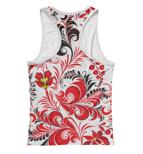 

Майки борцовки Print Bar, Белый, Хохлома