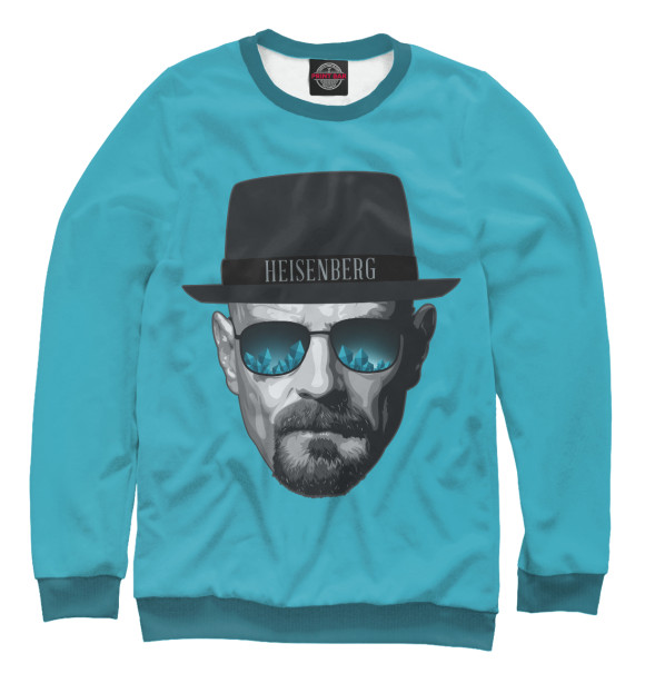 Женский свитшот с изображением Heisenberg Dream цвета Белый