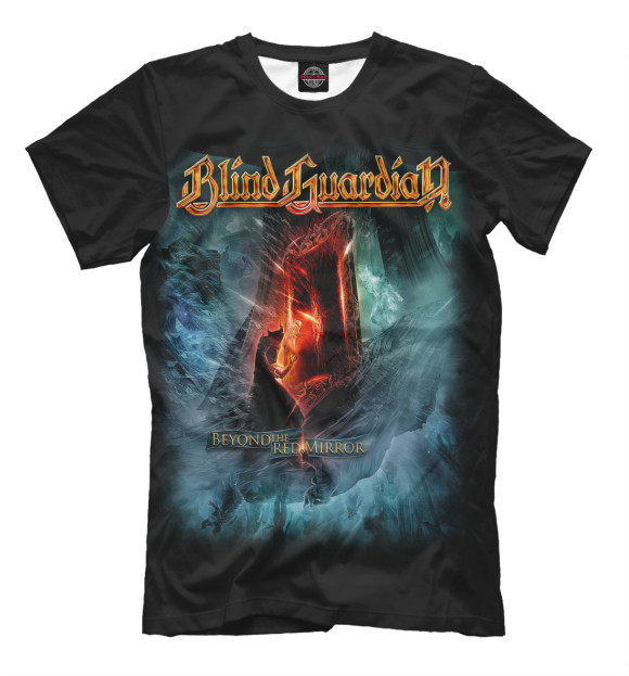 Футболка для мальчиков с изображением Blind Guardian цвета Черный