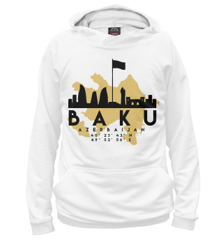 Худи для девочки Баку (Азербайджан)