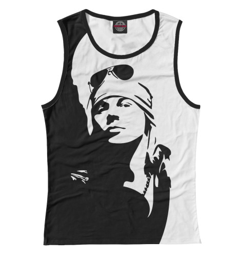 

Майки Print Bar, Белый, Axl Rose