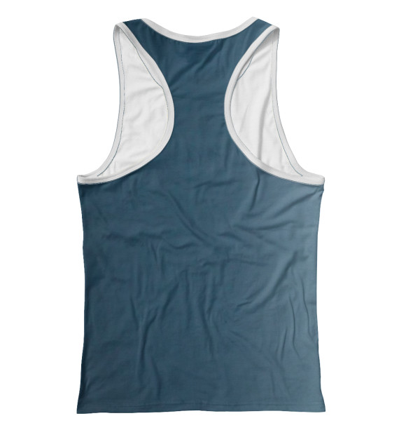 Женская майка-борцовка с притом LP цвета Белый Женская майка-борцовка с изображением LP цвета Белый