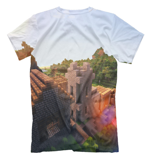 Мужская футболка с изображением Minecraft collection 2019 цвета Белый