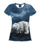 Женская футболка Полярные медведи