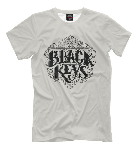 Футболка для мальчиков с изображением The Black Keys цвета Белый