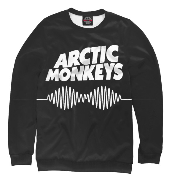 Свитшот для девочек с изображением Arctic Monkeys цвета Белый