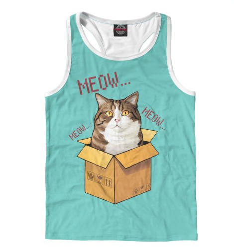 

Майки борцовки Print Bar, Белый, MEOW