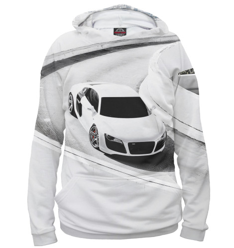 

Худи Print Bar, Белый, Audi R8
