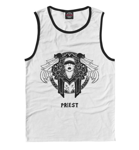 

Майки Print Bar, Белый, Priest