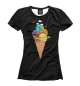 Футболка для девочек Space Ice Cream