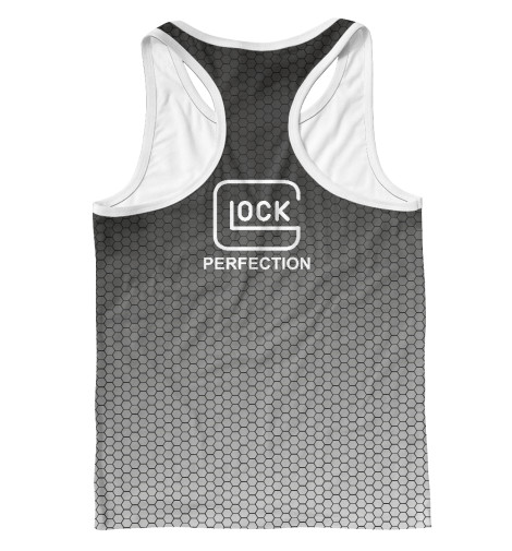 

Майки борцовки Print Bar, Белый, Practical Shooting (Glock Style)