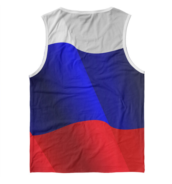 Мужская майка с изображением Сила духа цвета Р‘РµР»С‹Р№