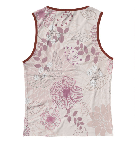 

Майки Print Bar, Белый, Цветы