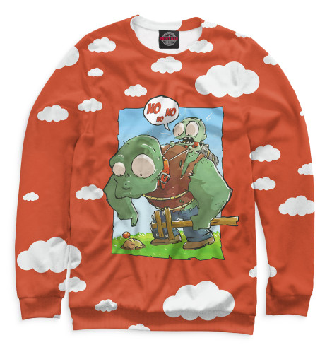 

Свитшоты Print Bar, Белый, Plants vs. Zombies
