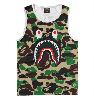 Мужская майка Bape Shark