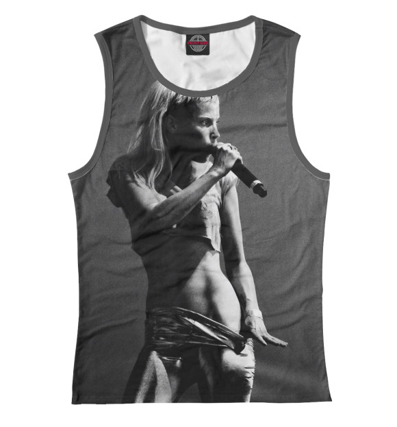 Женская майка с изображением Йо-Ланди цвета Белый