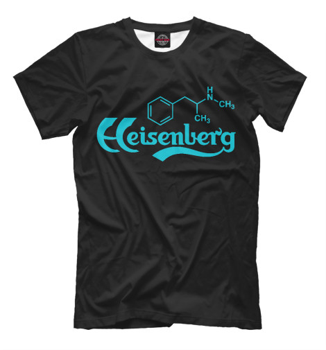 

Футболки Print Bar, Черный, Heisenberg