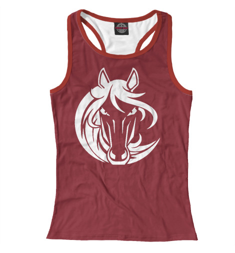 

Майки борцовки Print Bar, Белый, Белый конь