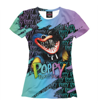 Футболка для девочек Poppy Playtime Хагги Вагги