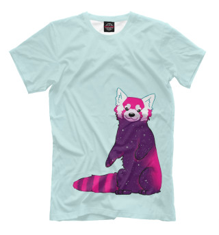 Мужская футболка Енот-панда
