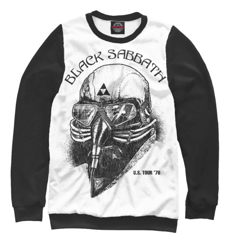 

Свитшоты Print Bar, Белый, Black Sabbath