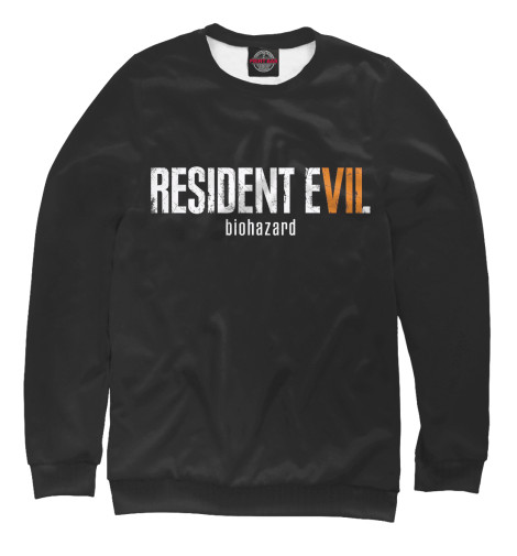 

Свитшоты Print Bar, Белый, Resident Evil 7: Biohazard