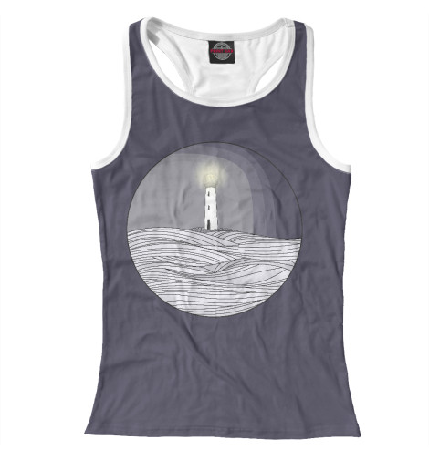 

Майки борцовки Print Bar, Белый, Маяк