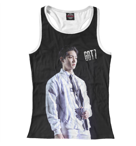 

Майки борцовки Print Bar, Белый, GOT7 JB