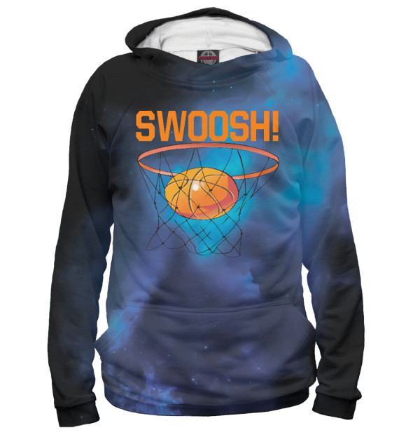 Мужское худи с изображением Swoosh цвета Белый