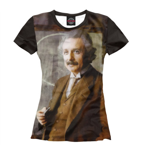 

Футболки Print Bar, Белый, Альберт Эйнштейн