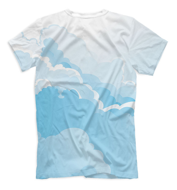 Мужская футболка с изображением Казань цвета Белый