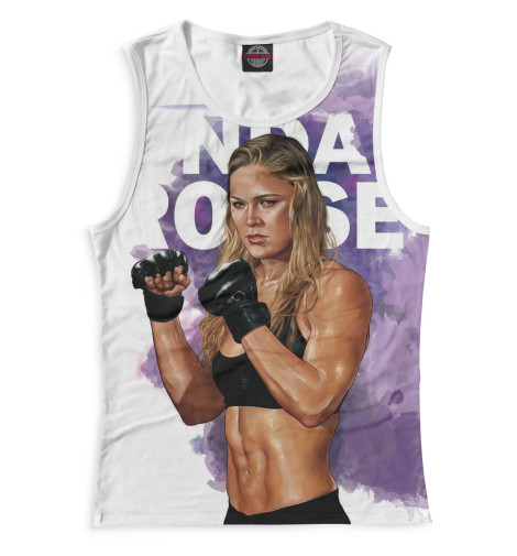 

Майки Print Bar, Белый, Ронда Роузи