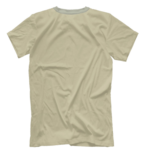 Мужская футболка с изображением Кони цвета Белый