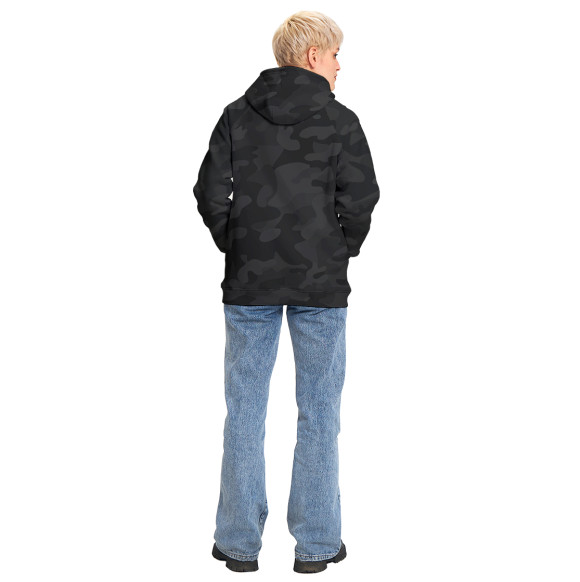 Женское худи с изображением ФСБ цвета Белый