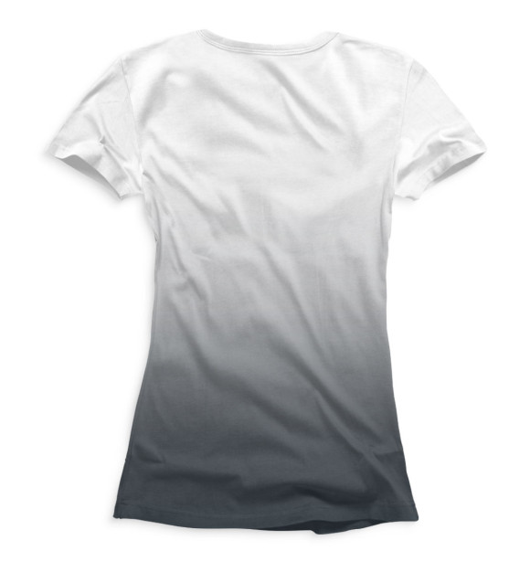Женская футболка с изображением Каратэ цвета Белый