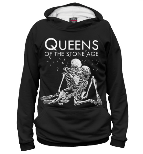 

Худи Print Bar, Белый, Queens of the Stone Age