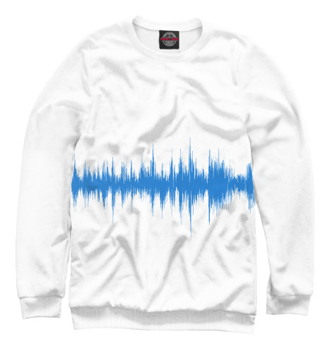 

Свитшоты Print Bar, Белый, Waveform
