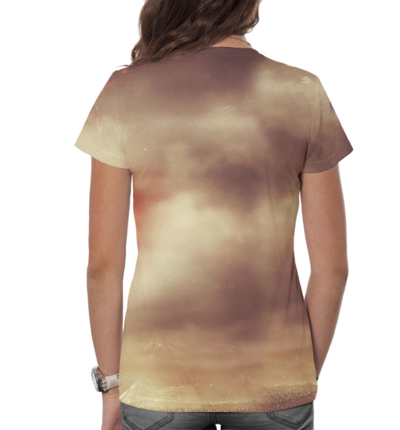 Женская футболка с изображением Роналдиньо цвета Белый