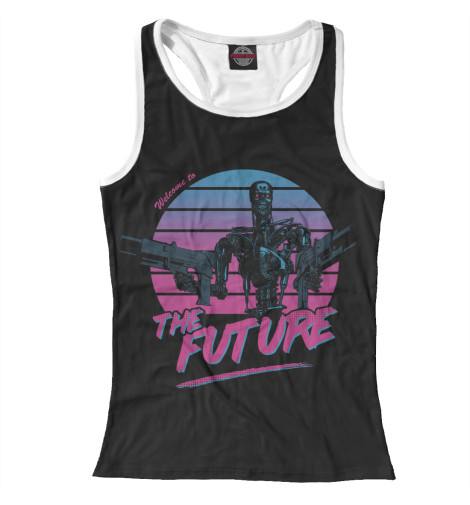 

Майки борцовки Print Bar, Белый, Welcome to the Future