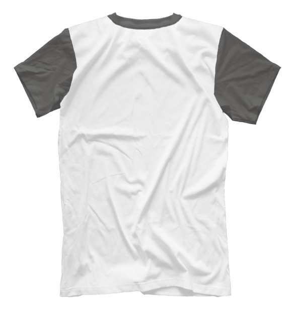 Мужская футболка с изображением KISS цвета Белый