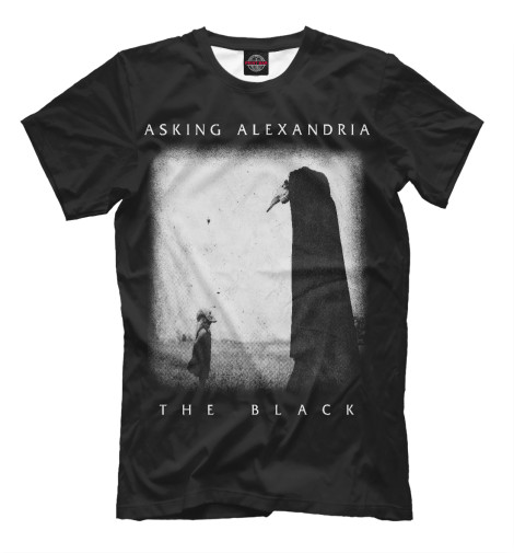 Футболки Print Bar Asking Alexandria asking alexandria the black men cotton top t shirt tee