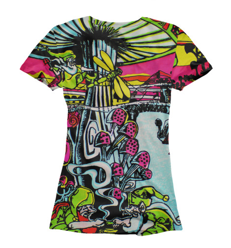 

Футболки Print Bar, Белый, Гриб