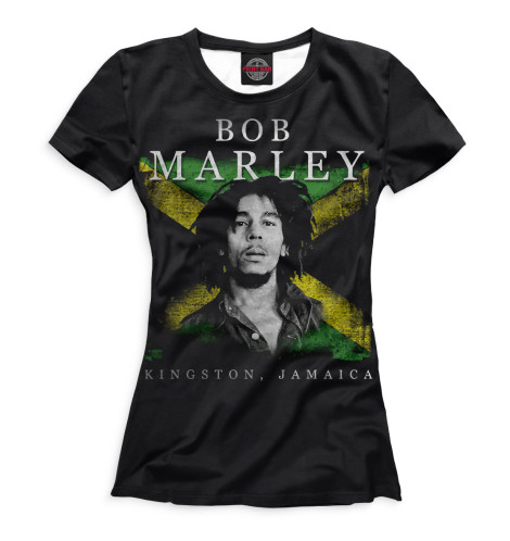 

Футболки Print Bar, Белый, Bob Marley