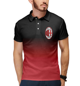 Мужское поло Milan Red&Black